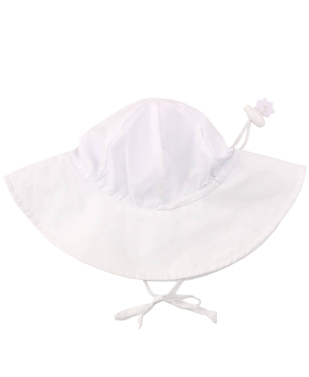 RuffleButts + RuggedButts - Kids White Sun Protective Hat