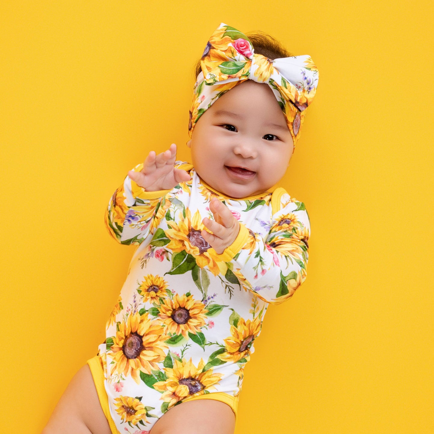 Suns and Roses (Sunflowers) Bodysuit