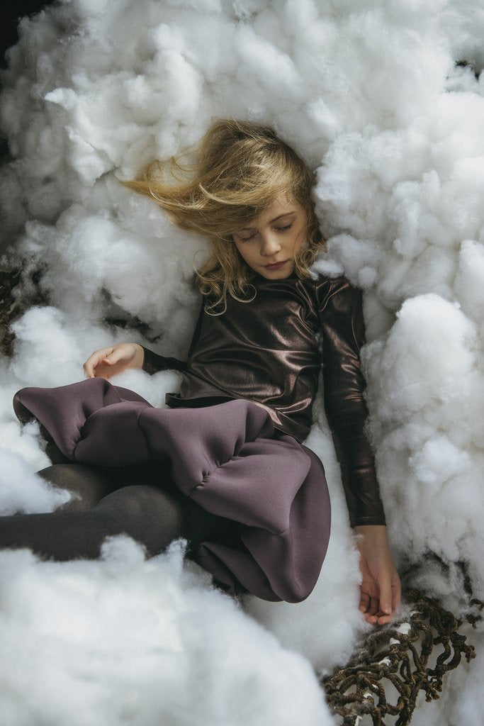 NIKOLIA - Aubergine Balloon Skirt