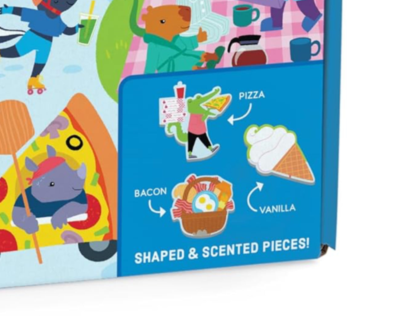 Food Festival - Scratch and Sniff Puzzle