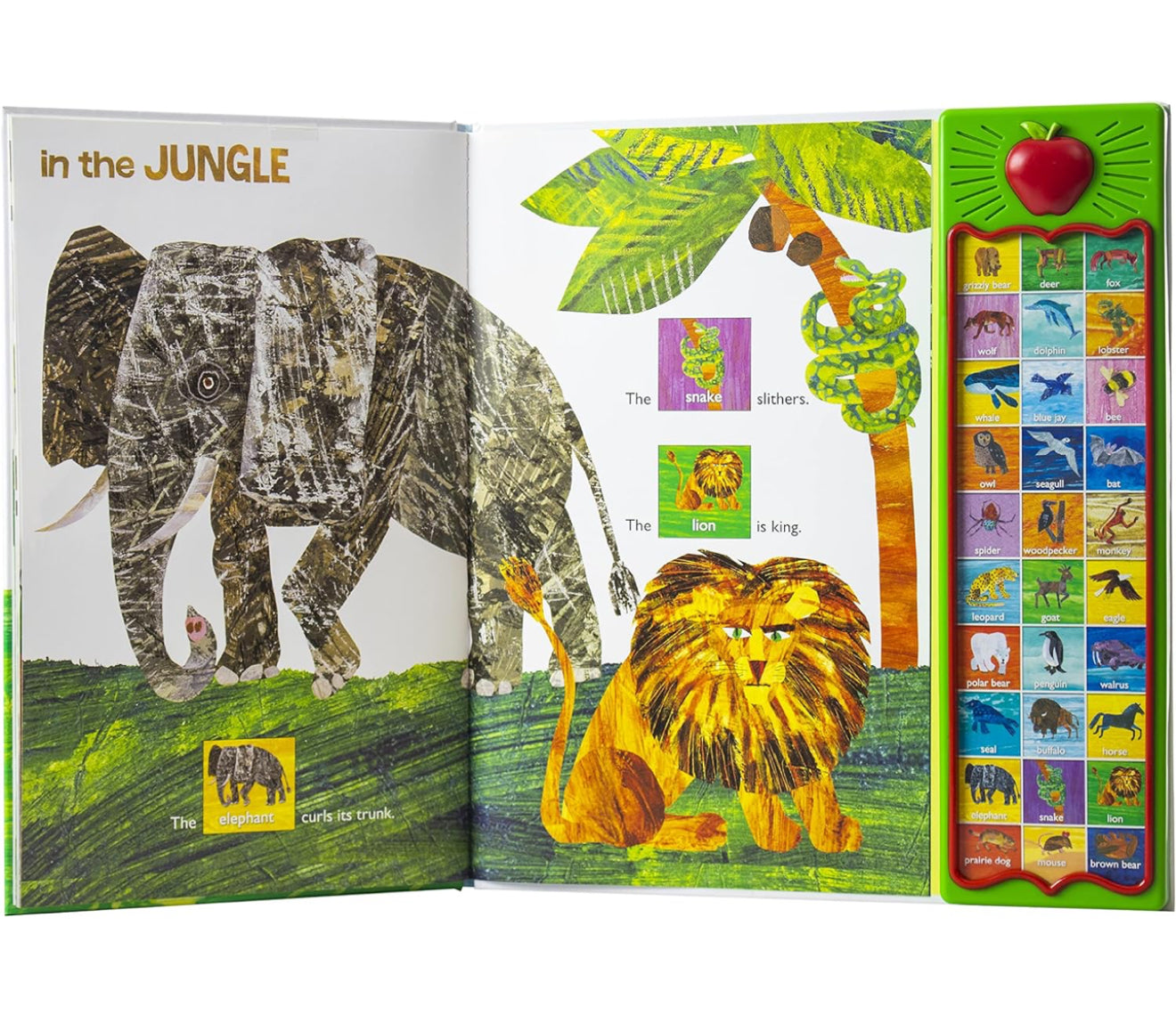 World of Eric Carle: Hear Bear Roar Sound Book