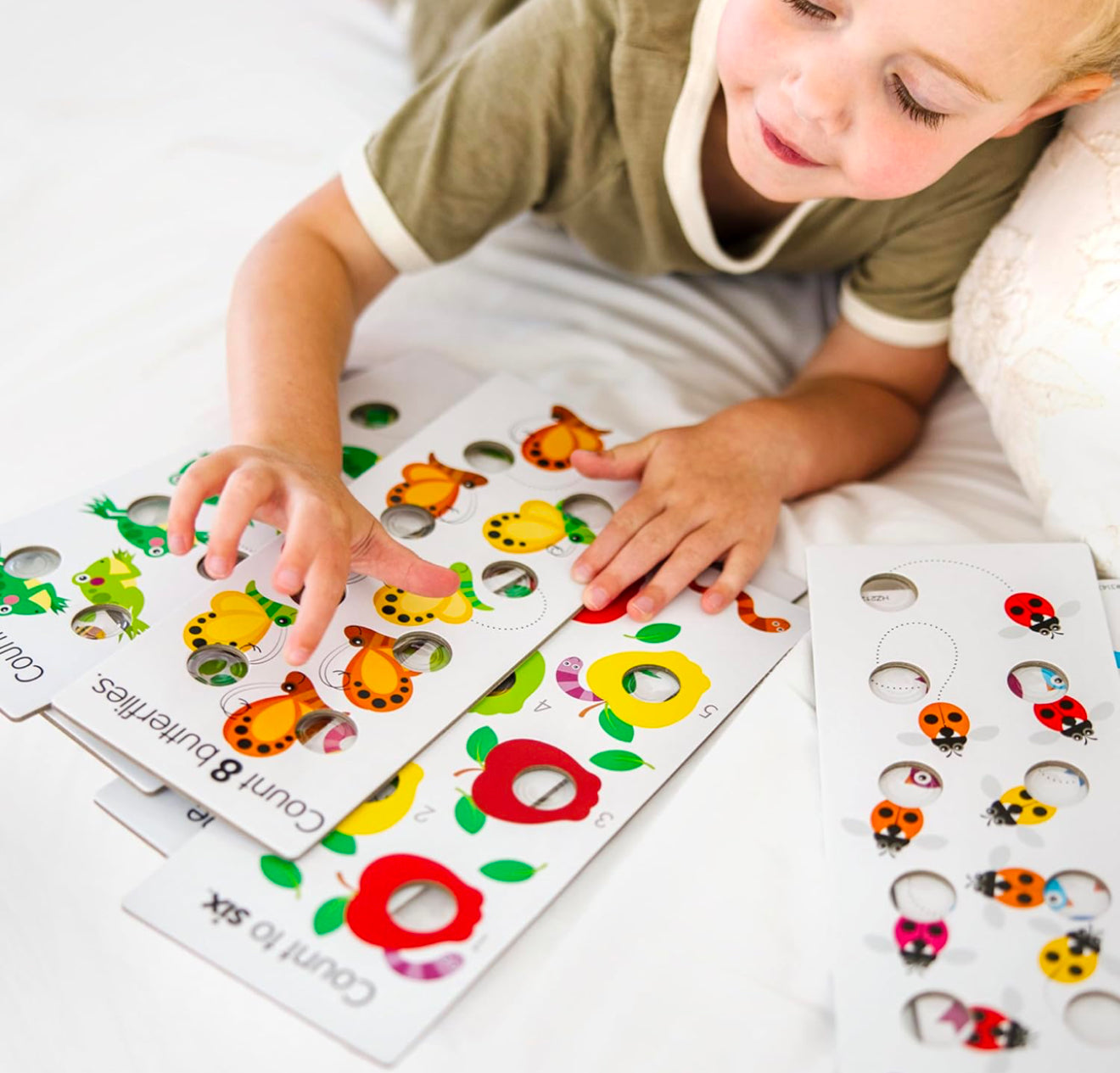 Poke-A-Dot: Numbers Learning Cards