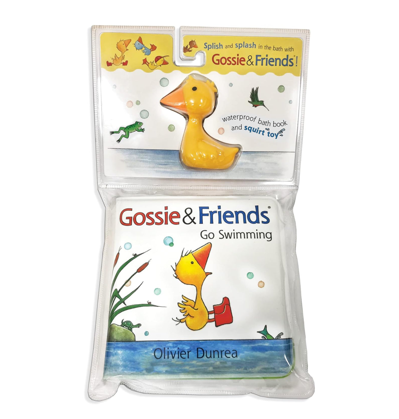 Gossie & Friends Go Swimming - Bath Book with Toy