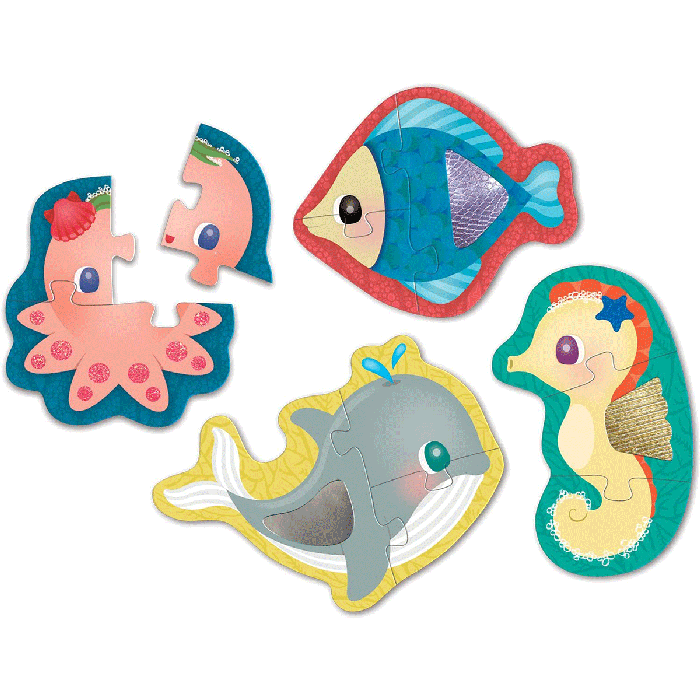My First Touch & Feel Under the Sea Puzzles