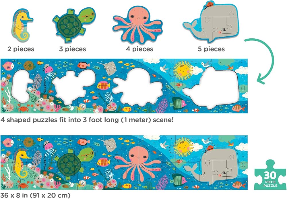 My Very Long Under the Sea Puzzle