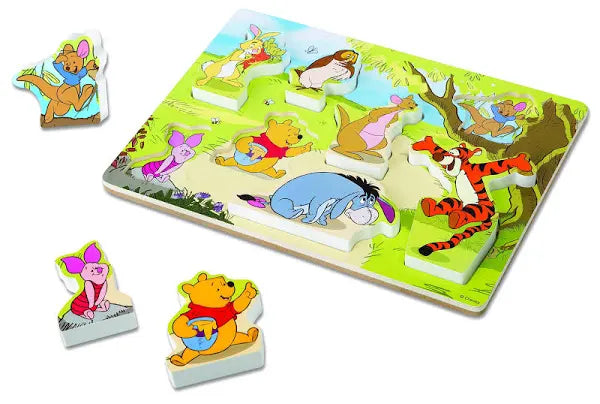 Wooden Chunky Puzzle - Winnie The Pooh