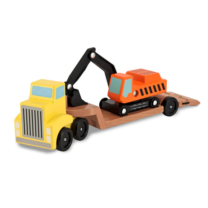 Trailer & Excavator