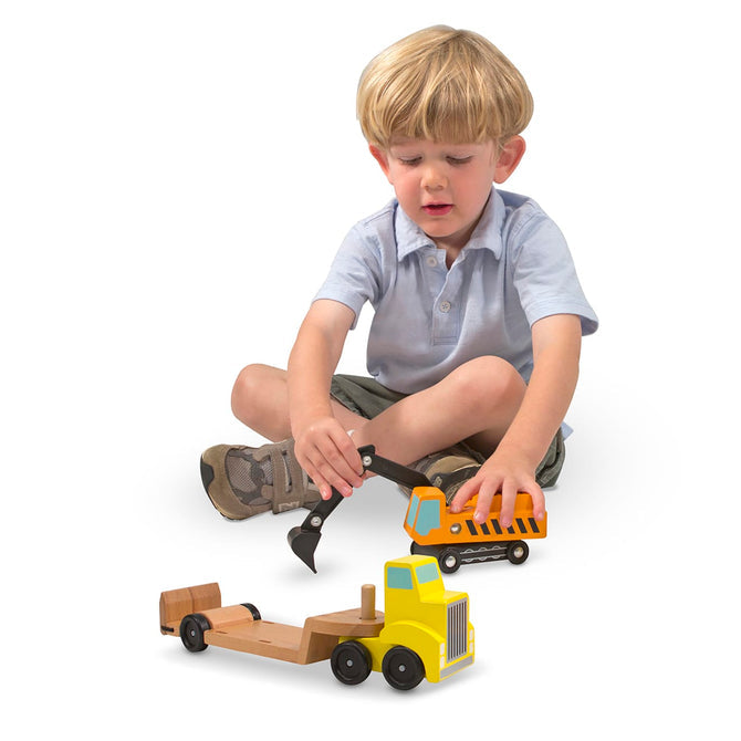 Trailer & Excavator