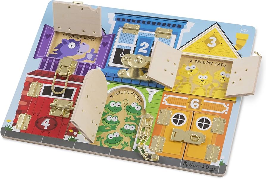 Latches Wooden Activity Board