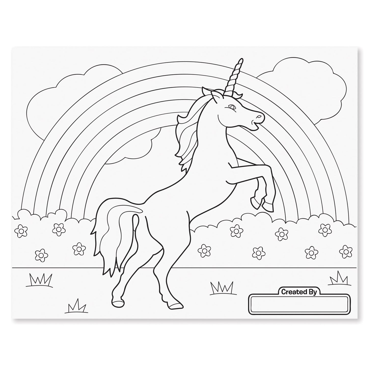Multi There Jumbo Coloring Pad - Pink