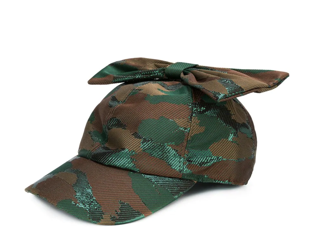 CAROLINE BOSMANS - Camouflage Bow Cap