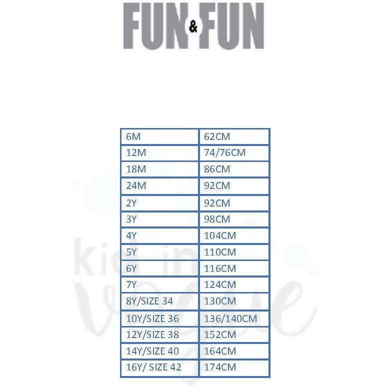 Fun&Fun - Girls Geometrical Fantasy Tunic Dress, White