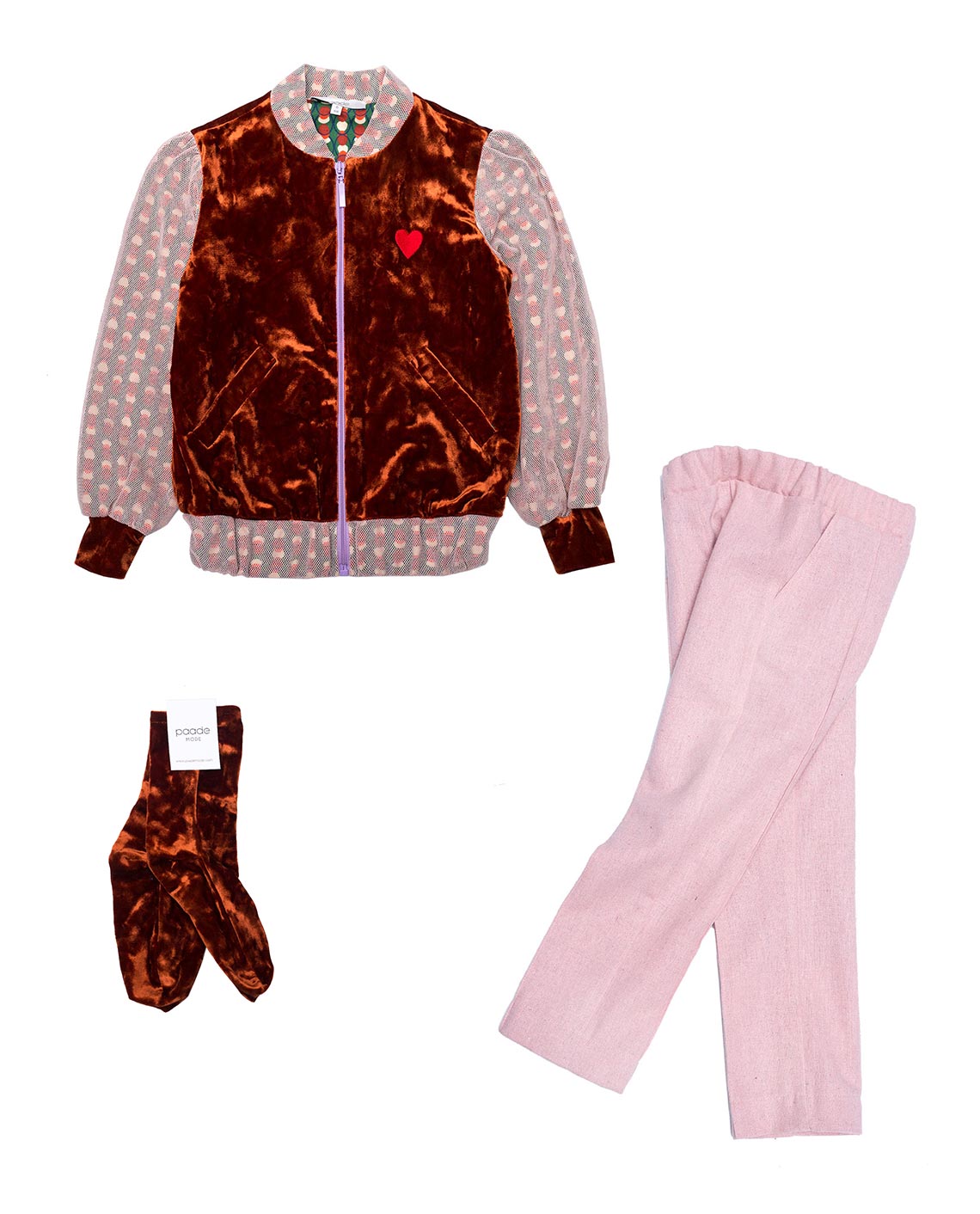 PAADE MODE - Girl Trousers Belle, Rose