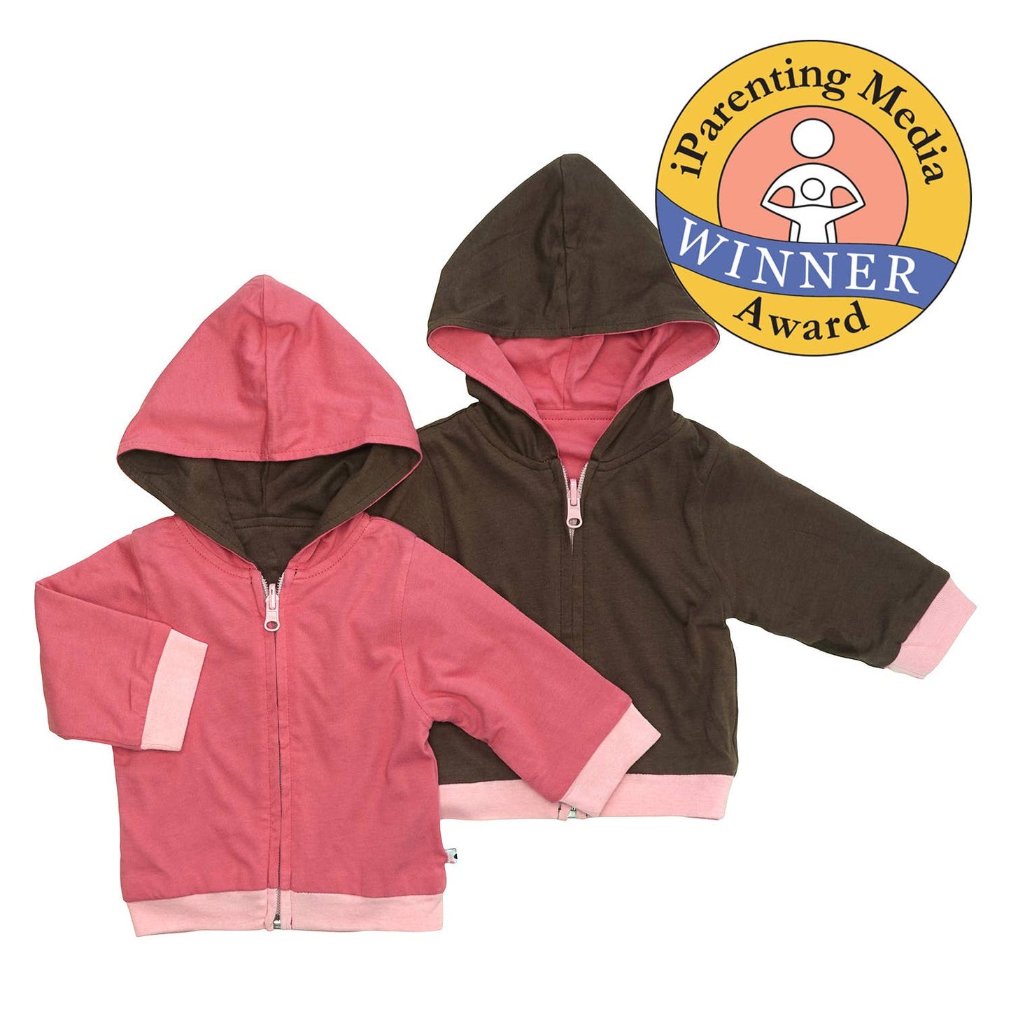 babysoy Inc - Baby & Toddler Duo Colored Hoodie
