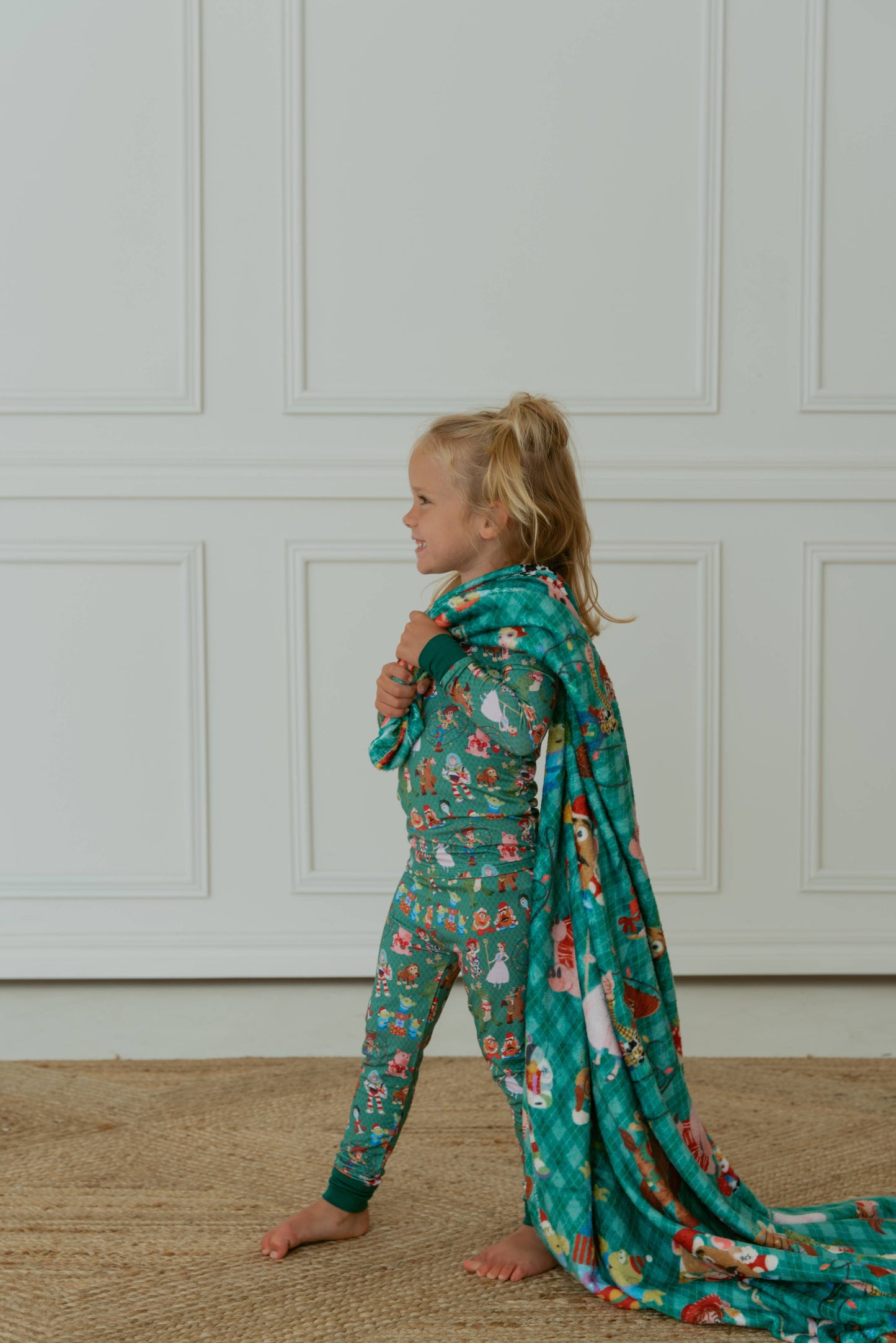 Ellie Sue - Toy Box Christmas Bamboo Pajama Set