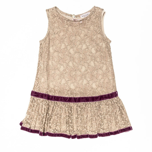 Monnalisa - Girl Lace Dress - Monnalisa - Dresses - www.kidinvogue.com