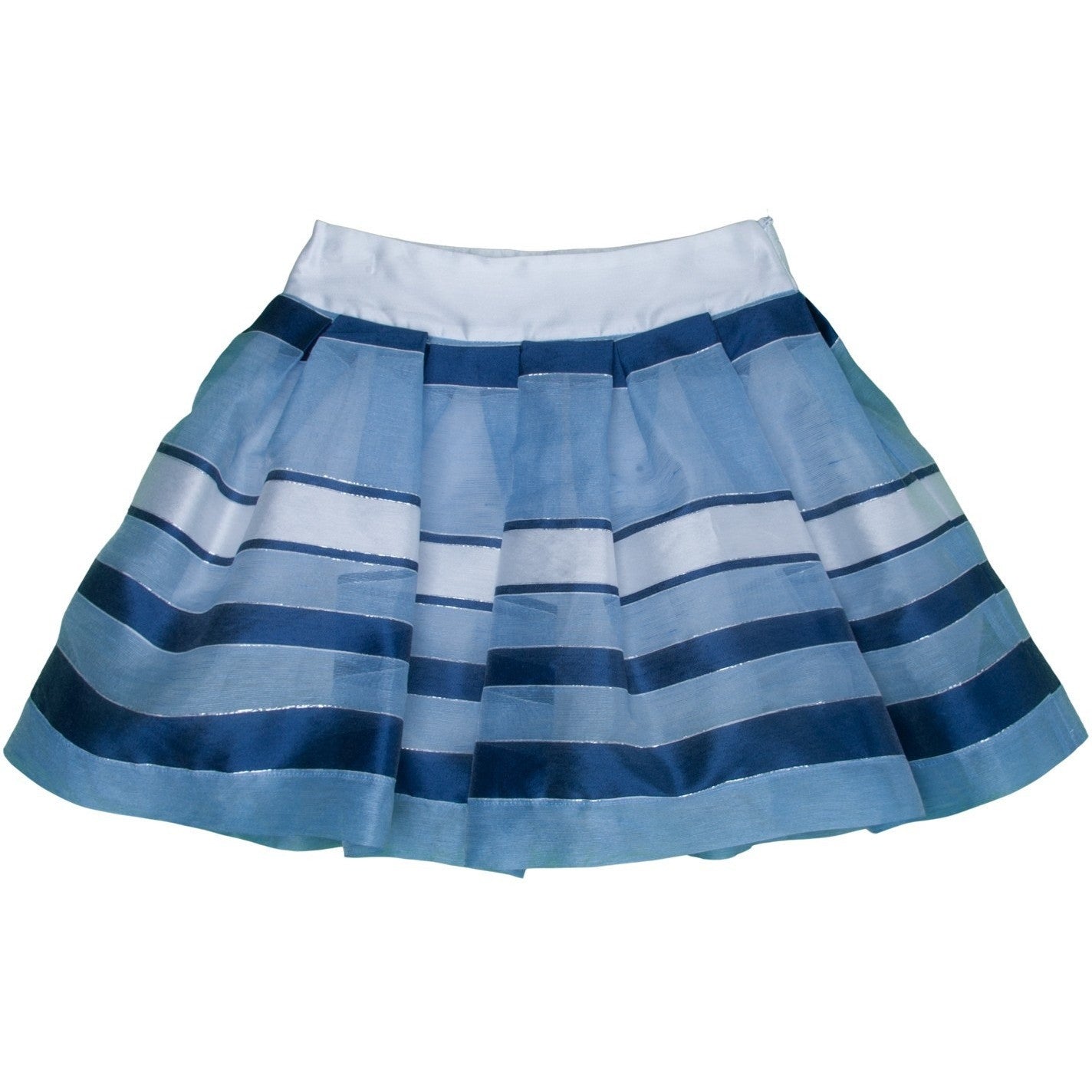 Monnalisa - Girl Mikado Organza Skirt - Monnalisa - Skirts - www.kidinvogue.com