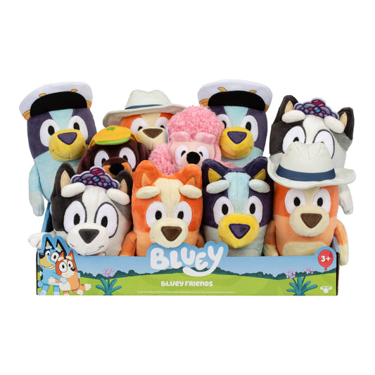 Toysmith - Moose Toys Bluey Friends Mini Plush