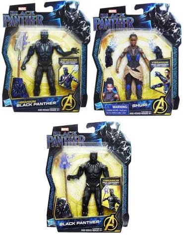 Empire Discount - Hasbro Black Panther 6 inch Figures (8 per case) OUT OF PROD