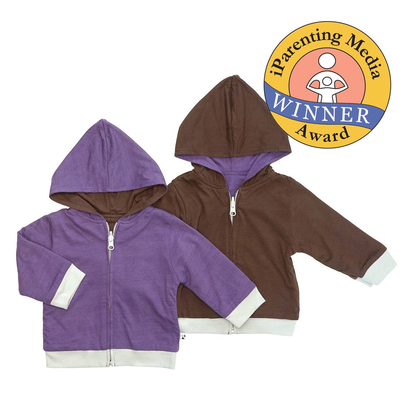 babysoy Inc - Baby & Toddler Duo Colored Hoodie