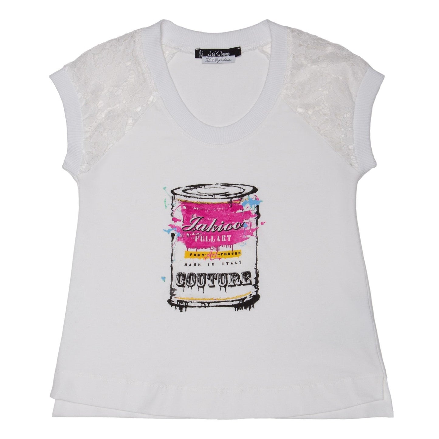 Jakioo by Monnalisa - Capsule Art Collection by Ludmilla Radchenko Girl Soup Tee - 12Y