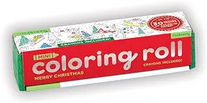 Mudpuppy - Merry Christmas Mini Coloring Roll