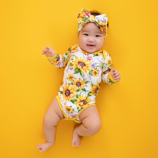 Suns and Roses (Sunflowers) Bodysuit