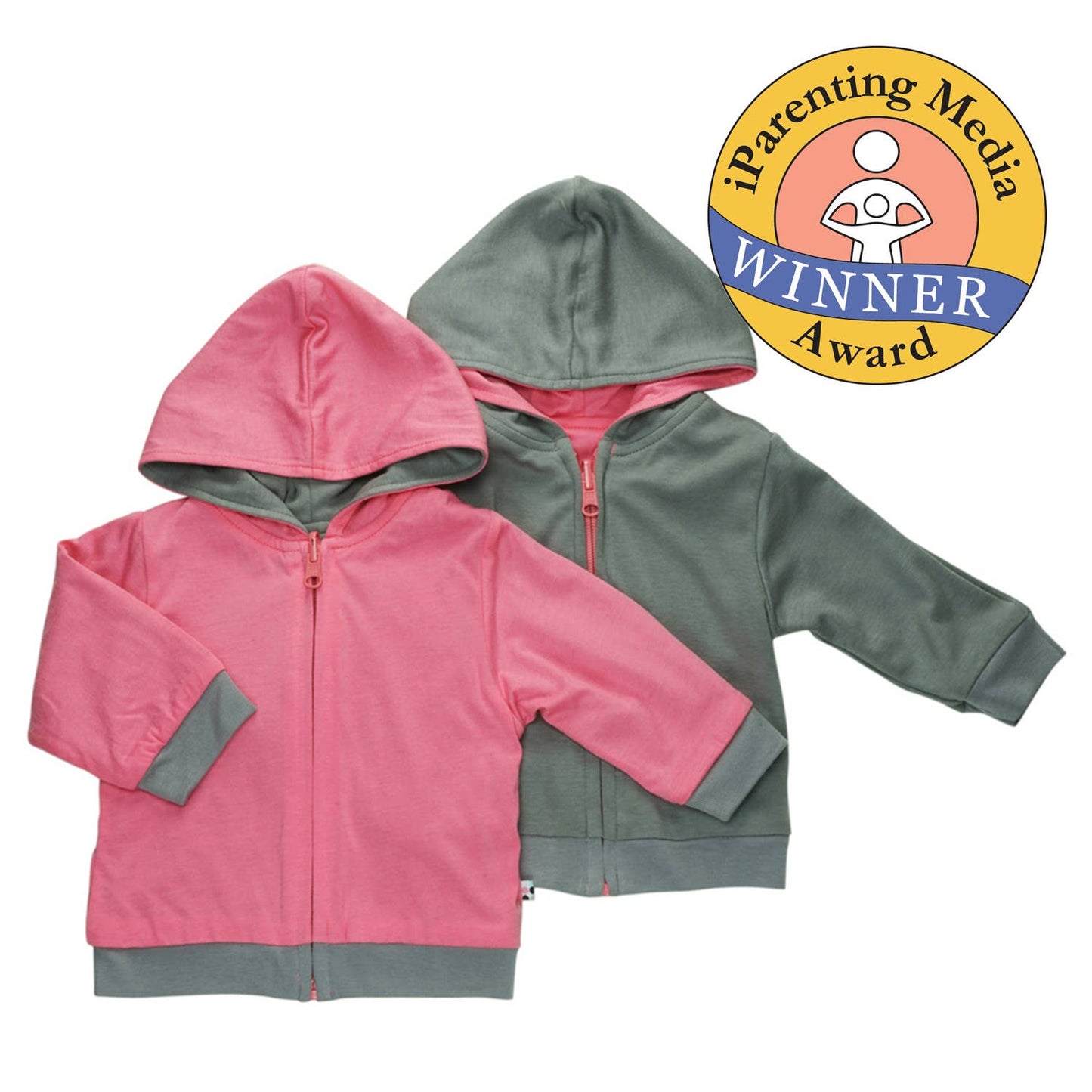 babysoy Inc - Baby & Toddler Duo Colored Hoodie