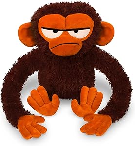 Grumpy Monkey Soft Toy