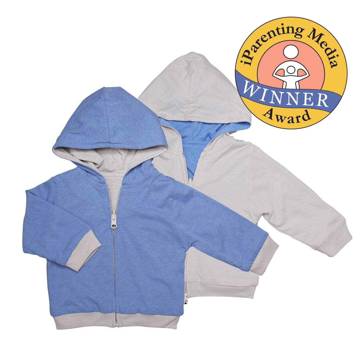 babysoy Inc - Baby & Toddler Duo Colored Hoodie