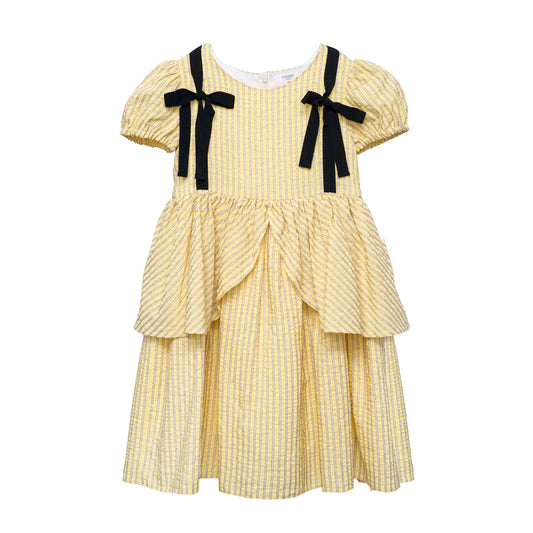 Paade Yellow Stripe Auguste Queen Dress