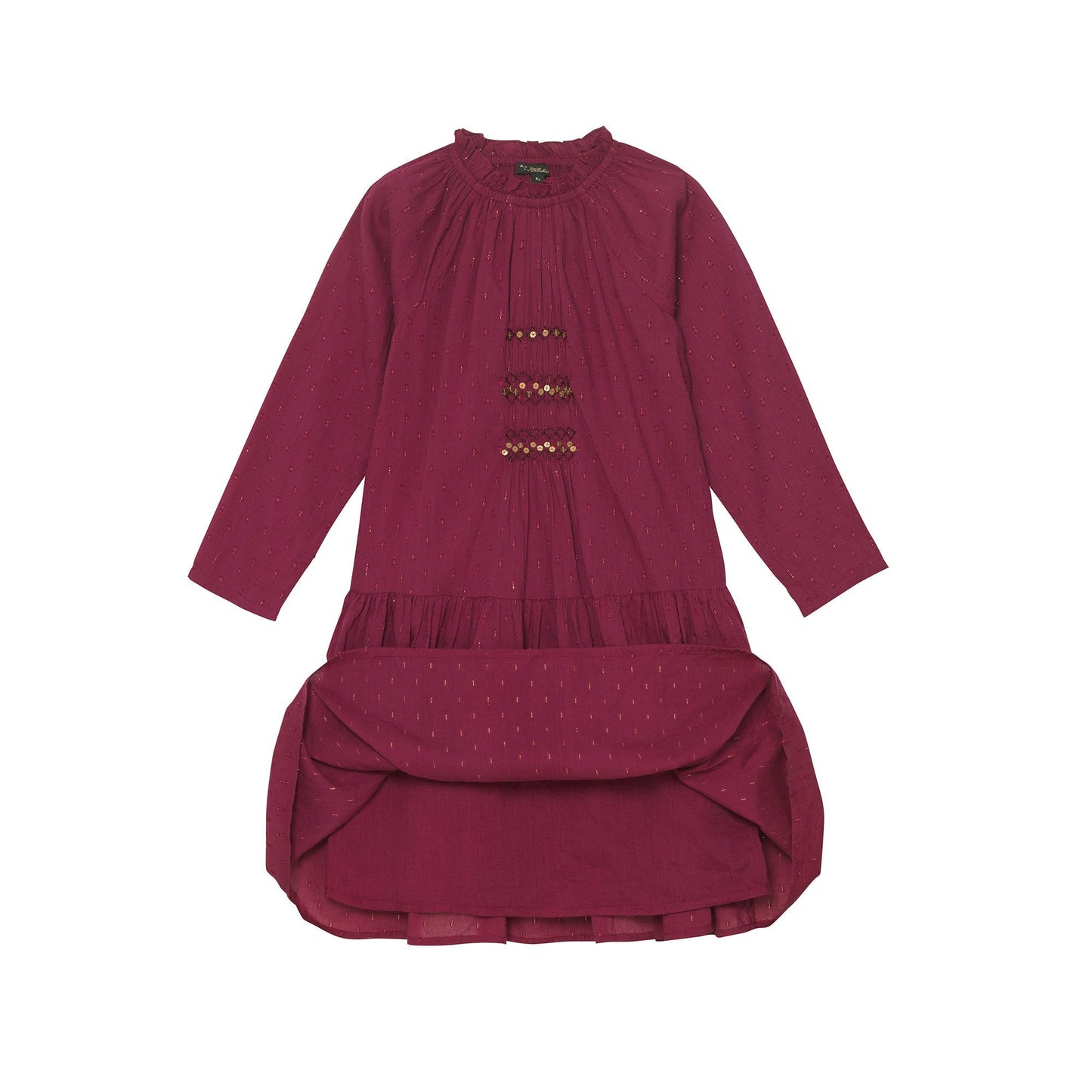 VELVETEEN - Fern Dress, Berry