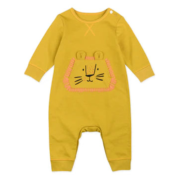 Mac & Moon Organic Cotton Lion Gold Coverall