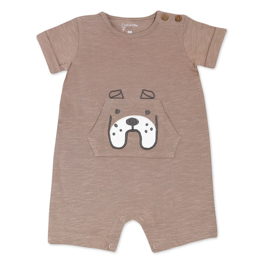Organic Cotton Furry Friends Romper