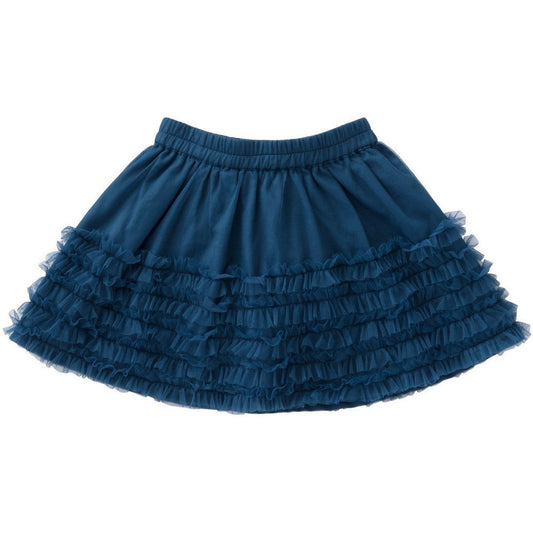 Room Seven - Girls Sikke Tulle Skirt in Midnight Blue