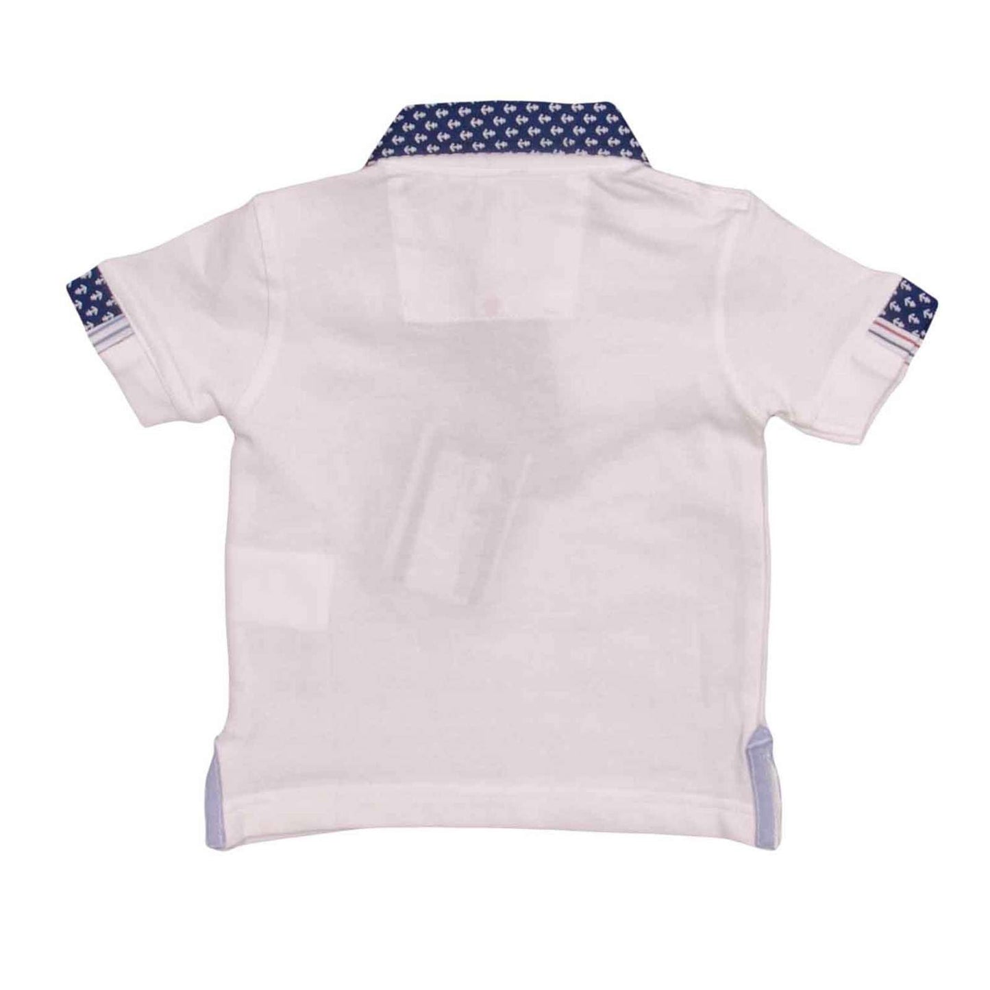 Fun&Fun - Baby Boys Polo Shirt With Anchors