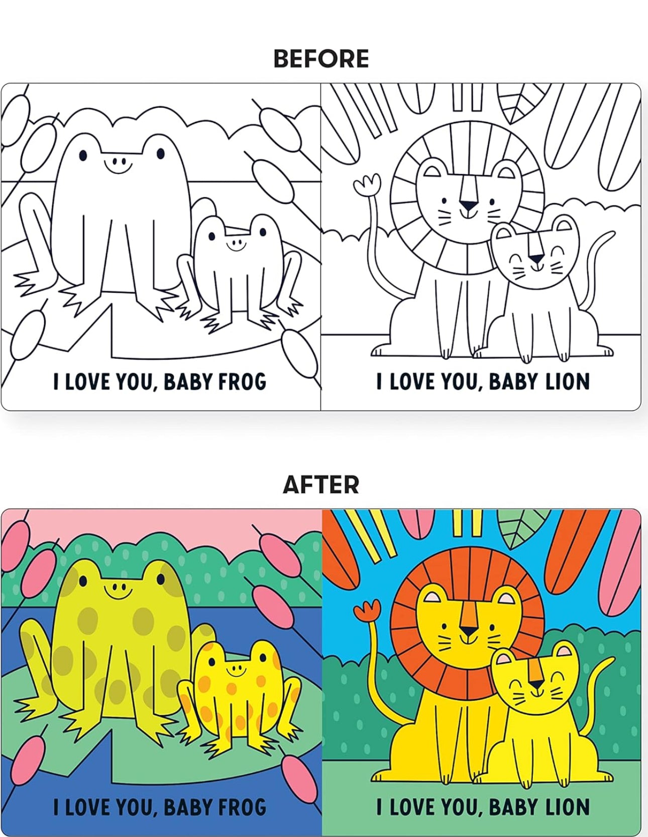 I Love You, Baby - Color Magic Bath Book