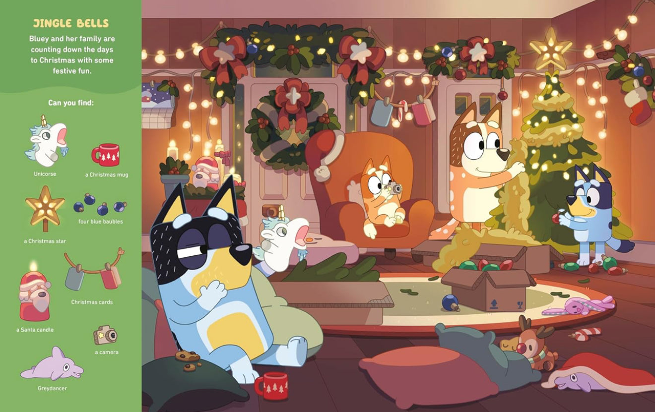 Where's Bluey At Christmas?: A Search & Find Book