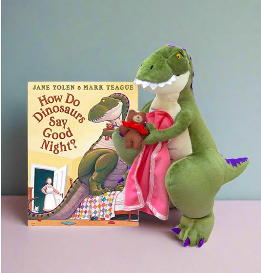 How Do Dinosaurs Say Good Night? Plush Doll - Stuffed Animal
