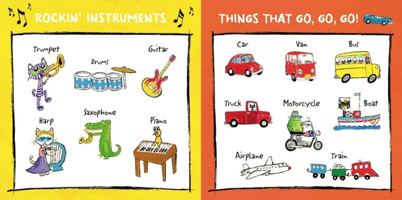 Pete the Cat's 100 First Words