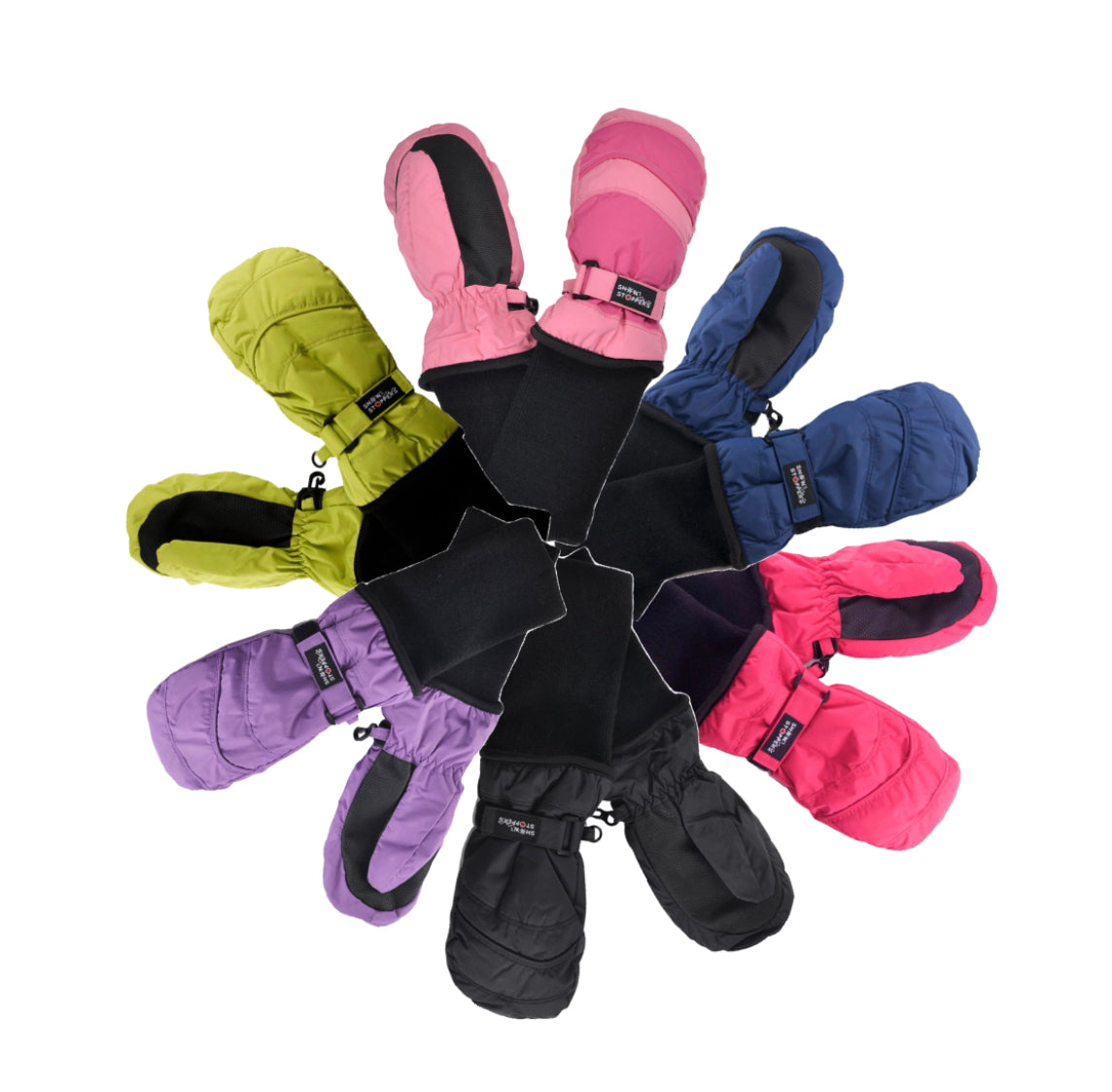 SnowStoppers - Extended Cuff Winter Mittens