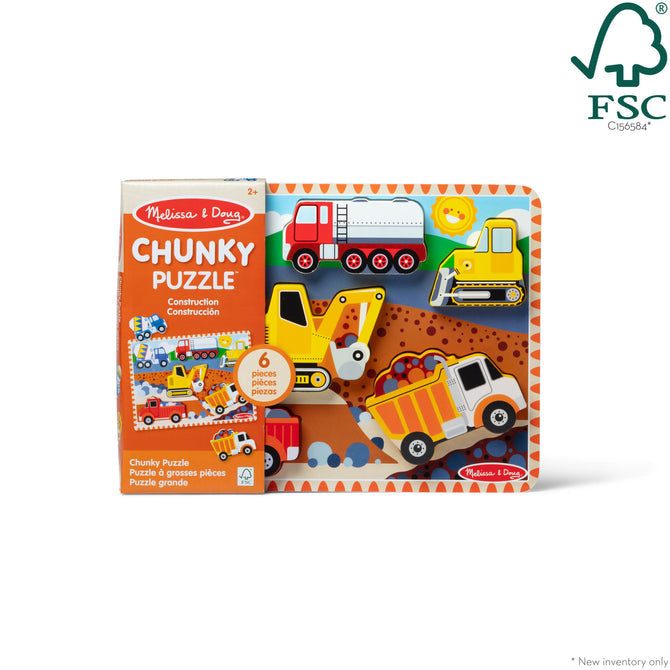 Construction Chunky Puzzle