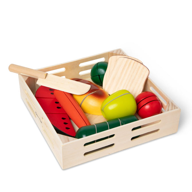 Cutting Food Wooden Play Set