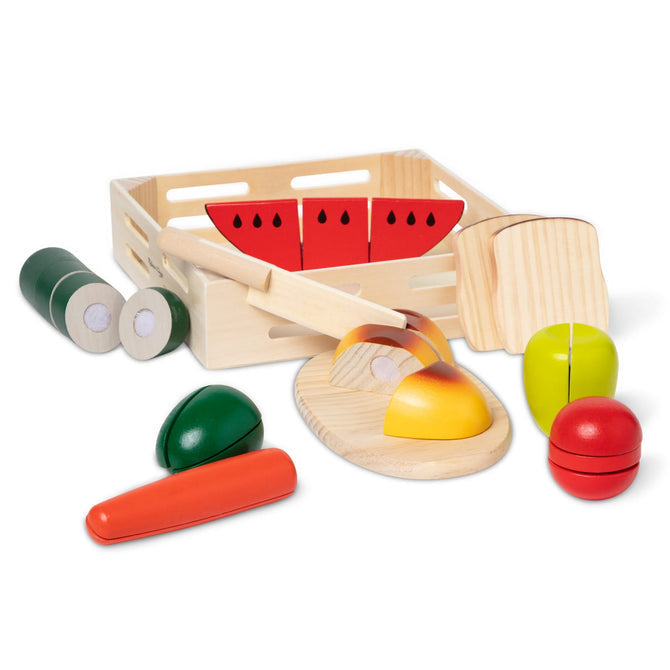 Cutting Food Wooden Play Set