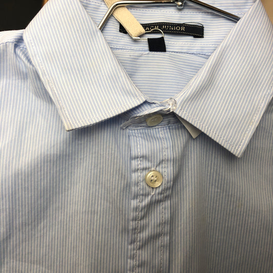 HEACH JUNIOR - Boy Striped Shirt, Blue And Light Blue