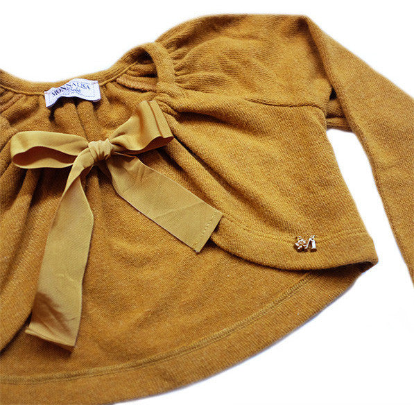 Monnalisa Bebe - Baby Girls Mini Cardigan - Monnalisa - Sweaters - www.kidinvogue.com