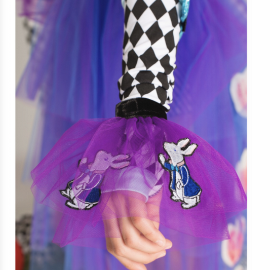 EFVVA - "Down the Rabbit Hole" - Rabbit Tulle Cuffs