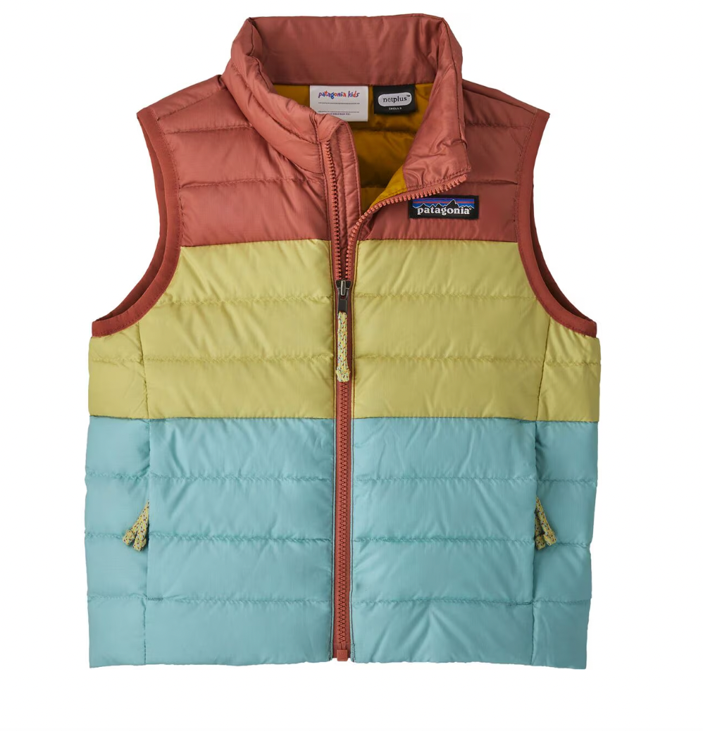 Patagonia Kids - Puffer Vest - Burl red