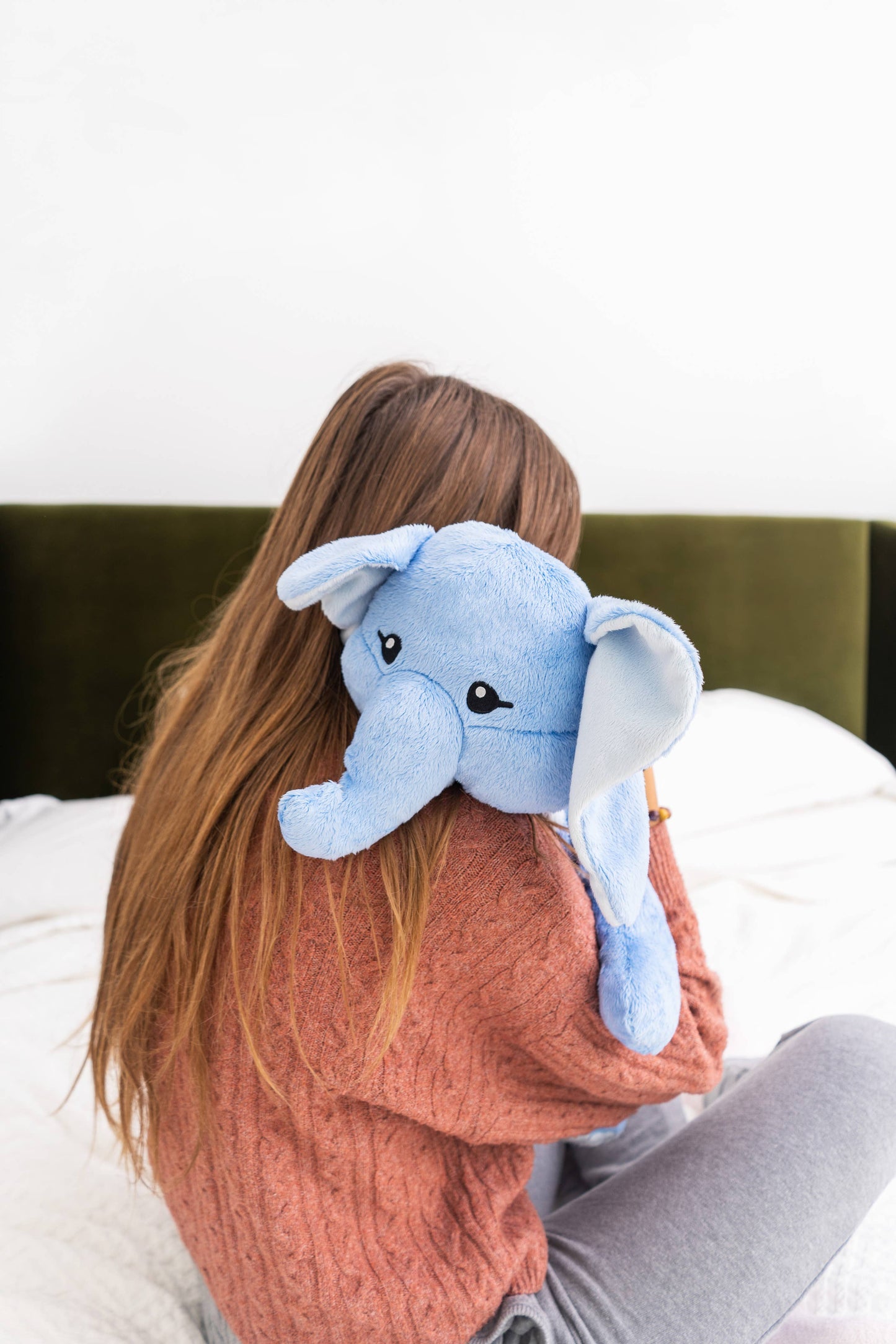 Hugimals World - Emory the Elephant 4.5lb Weighted Plush Anxiety: Kids/Adults