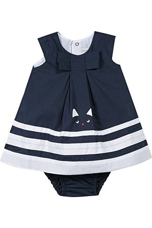 Catimini - Baby Girl Cat Graphic City Dress, Navy
